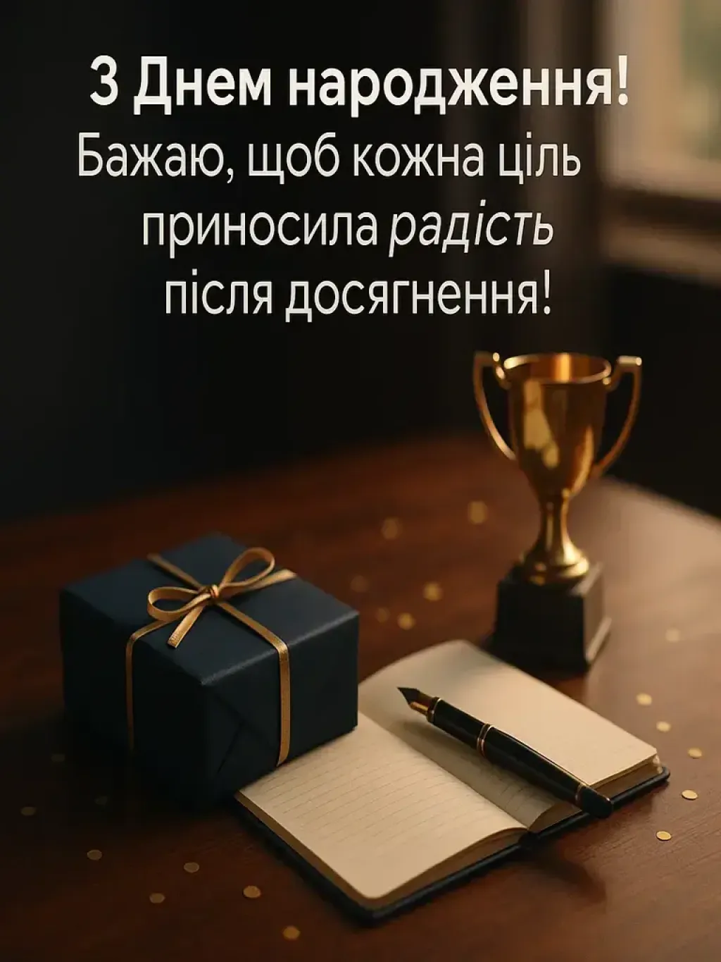 Привітання з днем народження для мужчини
