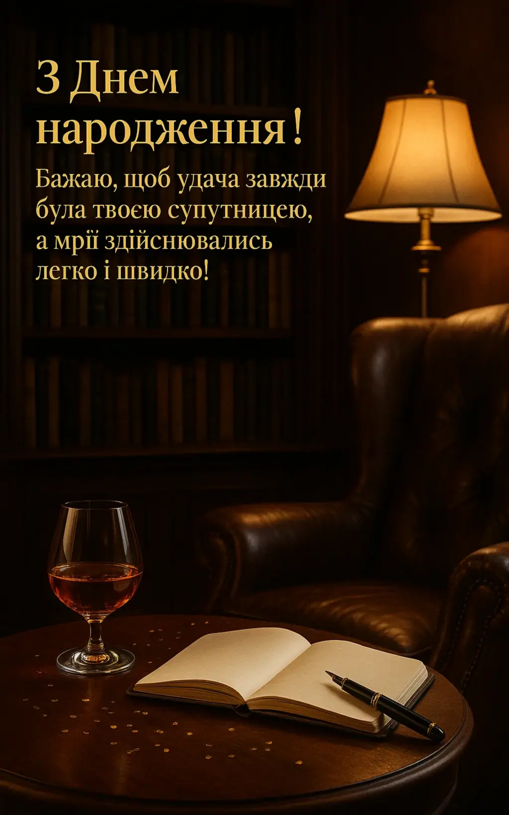 Привітання з днем народження для чоловіків