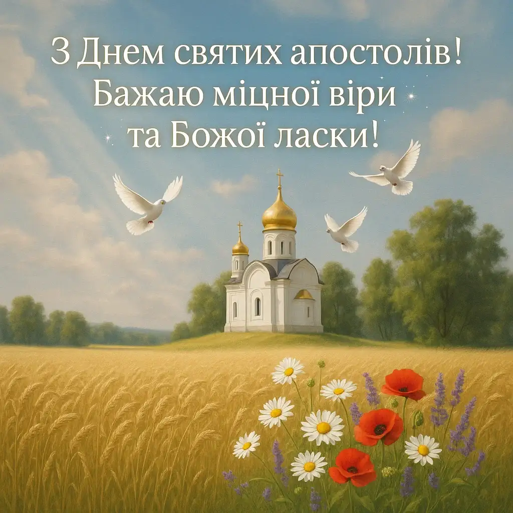 Привітання з Петра і Павла Привітання з Петра і Павла