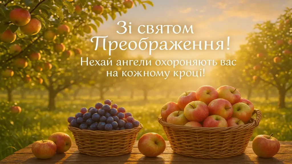 Привітання з преображенням господнім