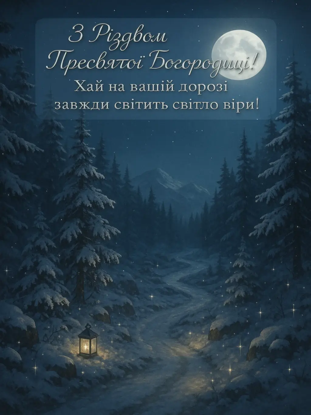 Привітання з Різдвом пресвятої богородиці