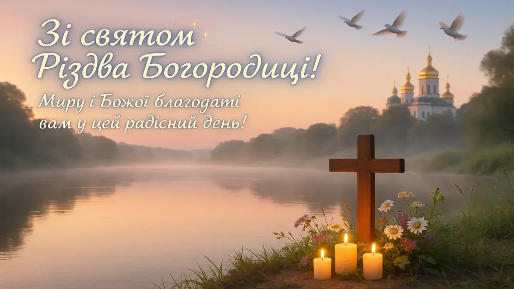 Привітання з Різдвом пресвятої богородиці
