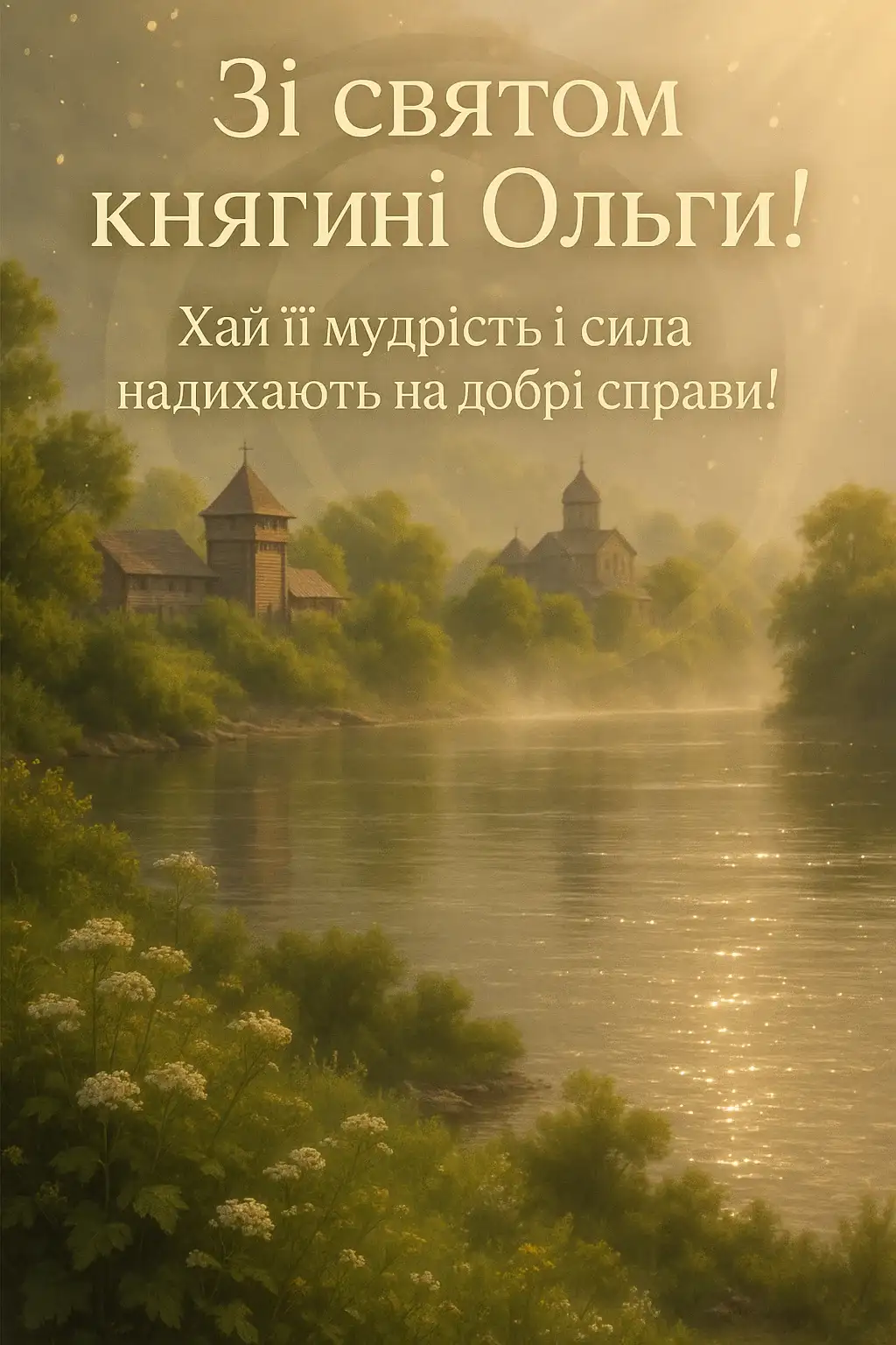 Привітання зі святом княгині київської Ольги