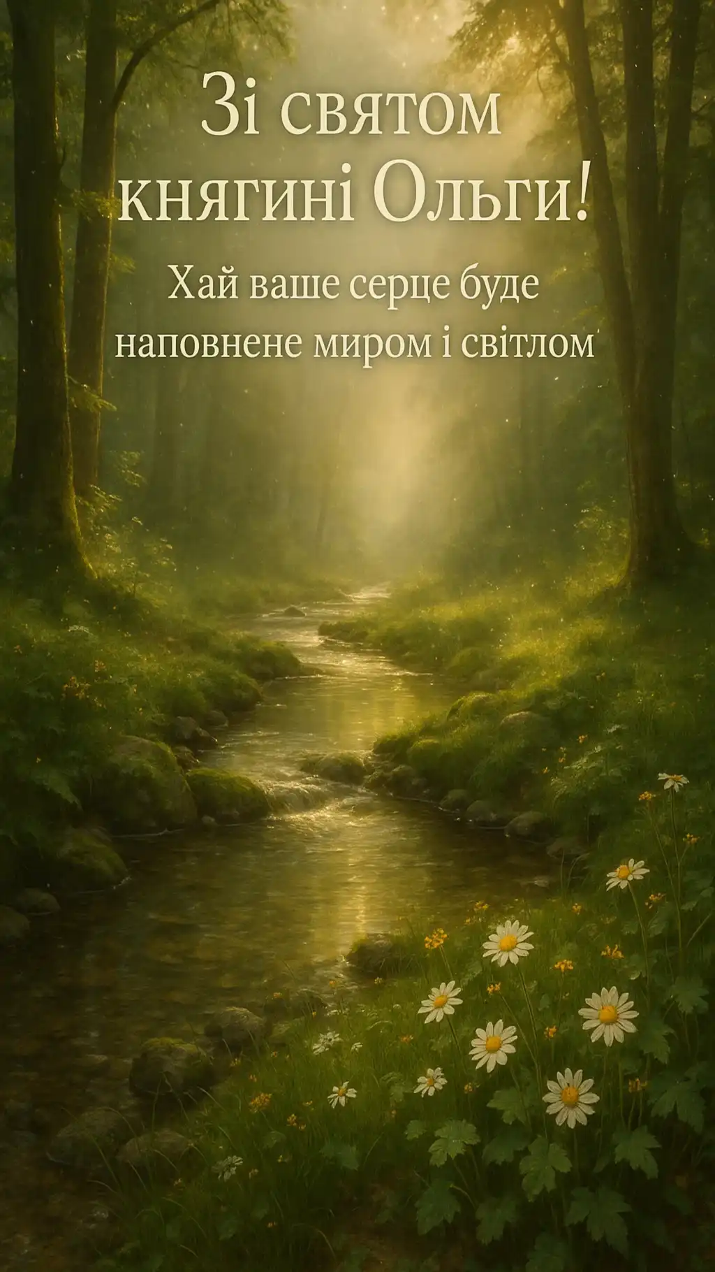 Привітання зі святом княгині київської Ольги