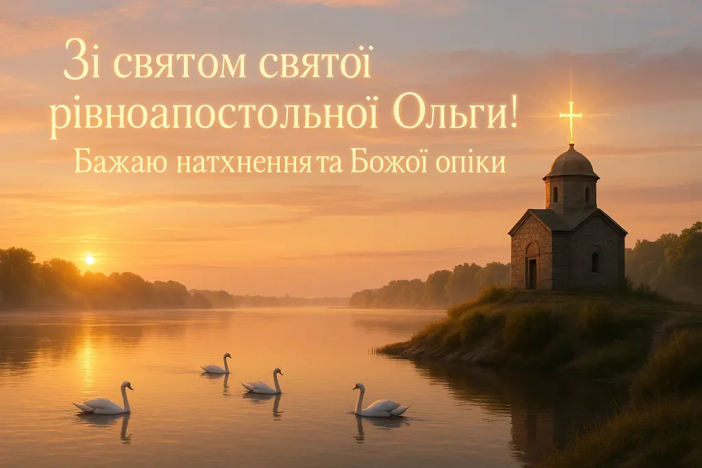 Привітання зі святом княгині київської Ольги