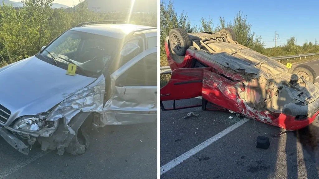 Аварія в Хусті: п’яний водій виїхав на зустрічну та травмував трьох людей