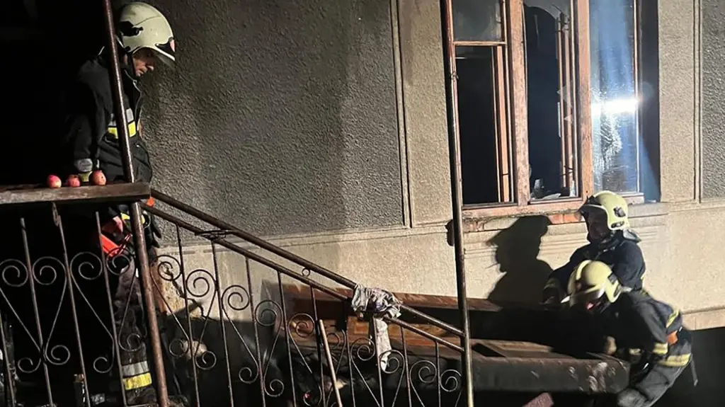 На Закарпатті під час пожежі постраждав чоловік