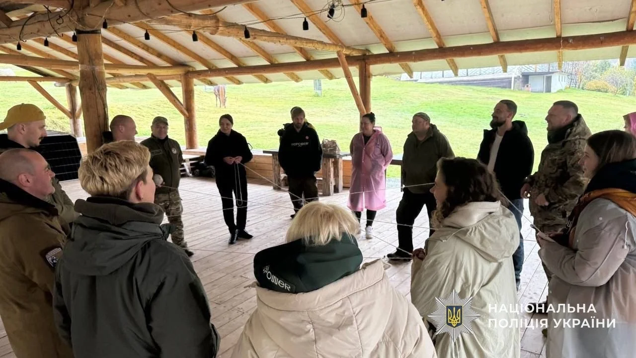 Поліцейські психологи та кінологи Закарпаття долучилися до підтримки військових медиків у рамках «Repower»