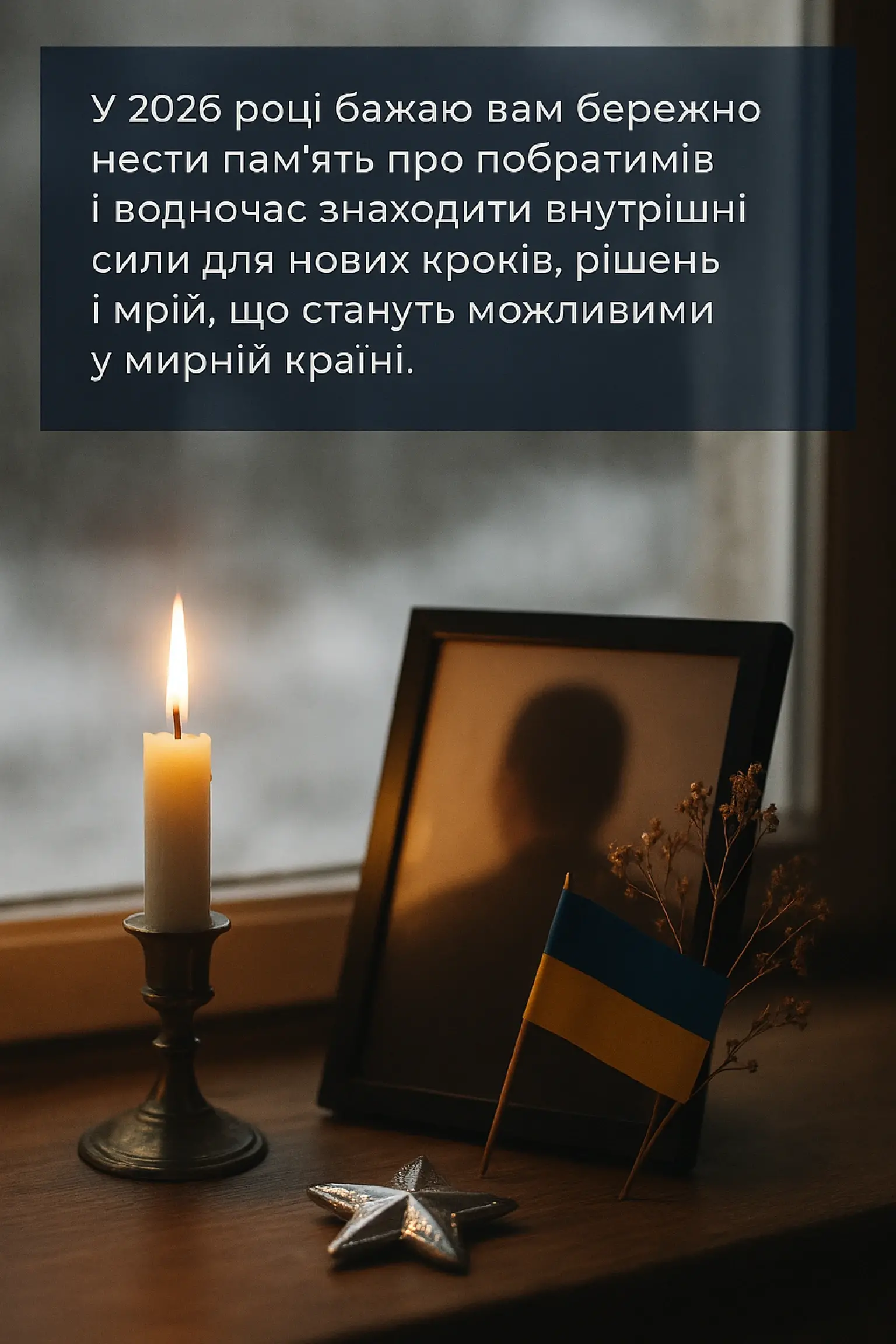 Привітання з Новим роком 2026 для військових