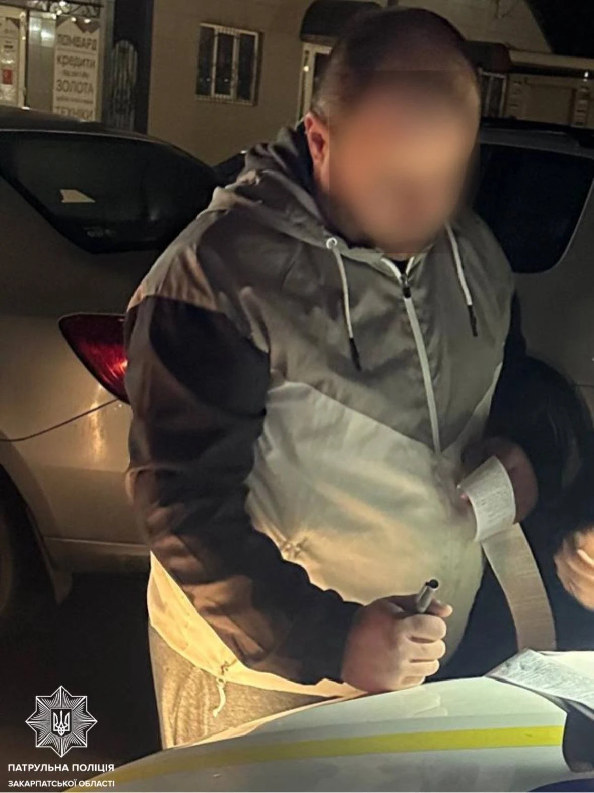 Ужгородські патрульні затримали водія ВАЗ із забороненим правом керування та ознаками сп’яніння