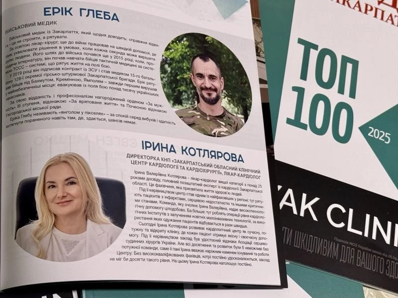 Закарпаття у фокусі стійкості: новий рейтинг «Впливові люди ТОП-100» Закарпаття у фокусі стійкості: новий рейтинг «Впливові люди ТОП-100»