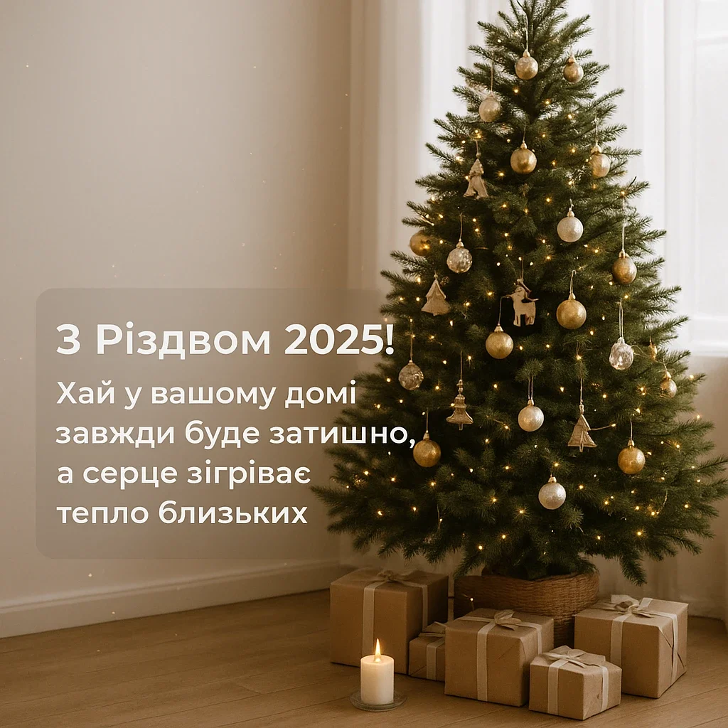 Привітання з різдвом 2025 Привітання з різдвом 2025