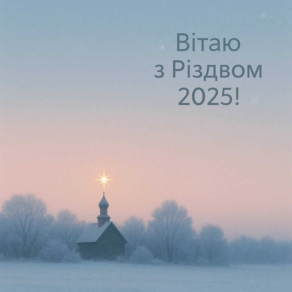 Привітання з різдвом 2025 Привітання з різдвом 2025