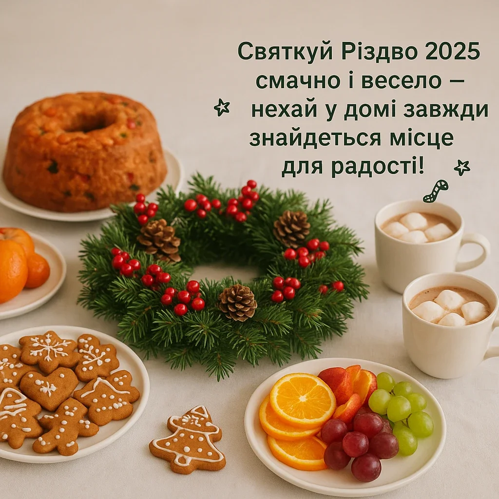 Привітання з різдвом 2025 Привітання з різдвом 2025