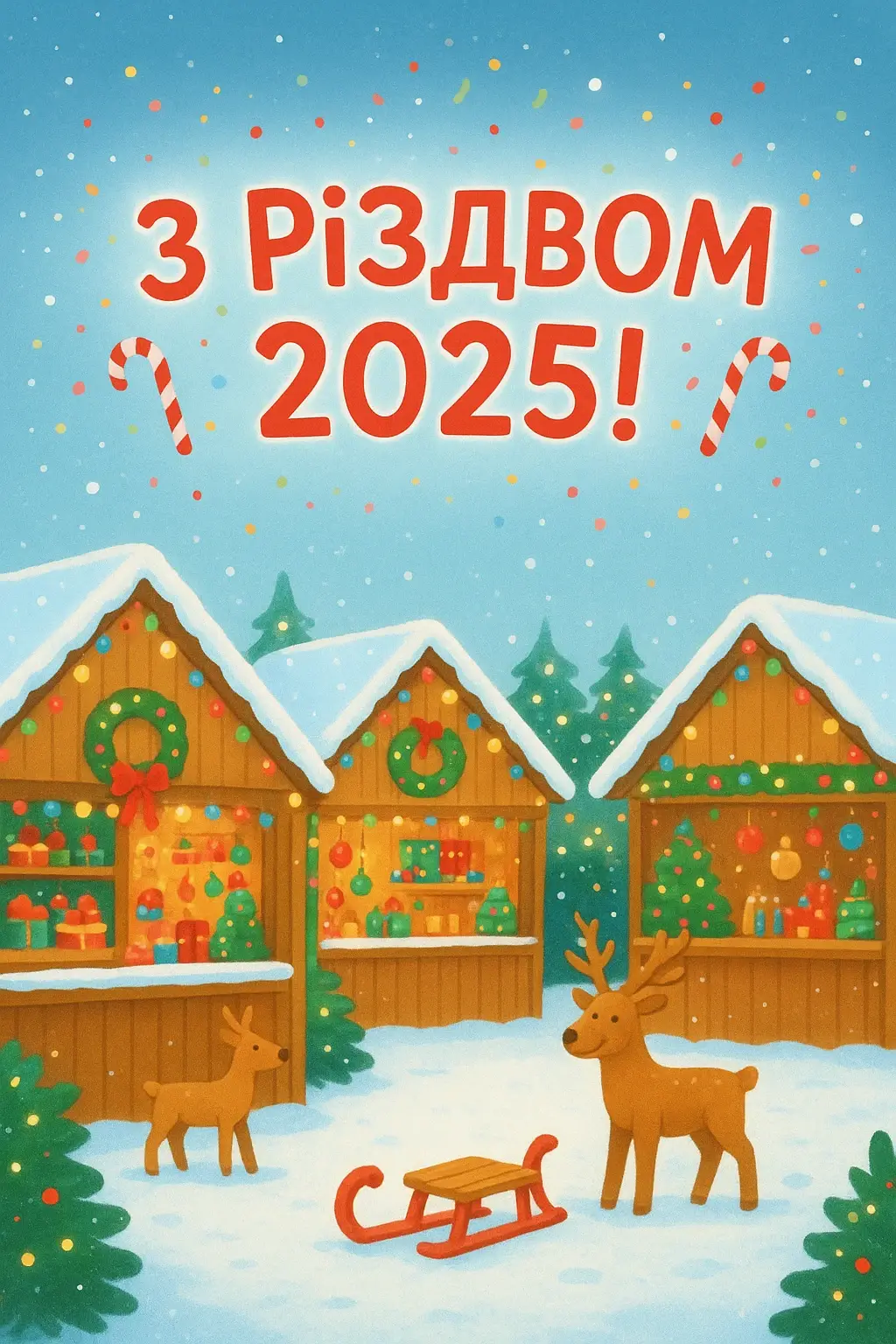 Привітання з різдвом 2025 Привітання з різдвом 2025