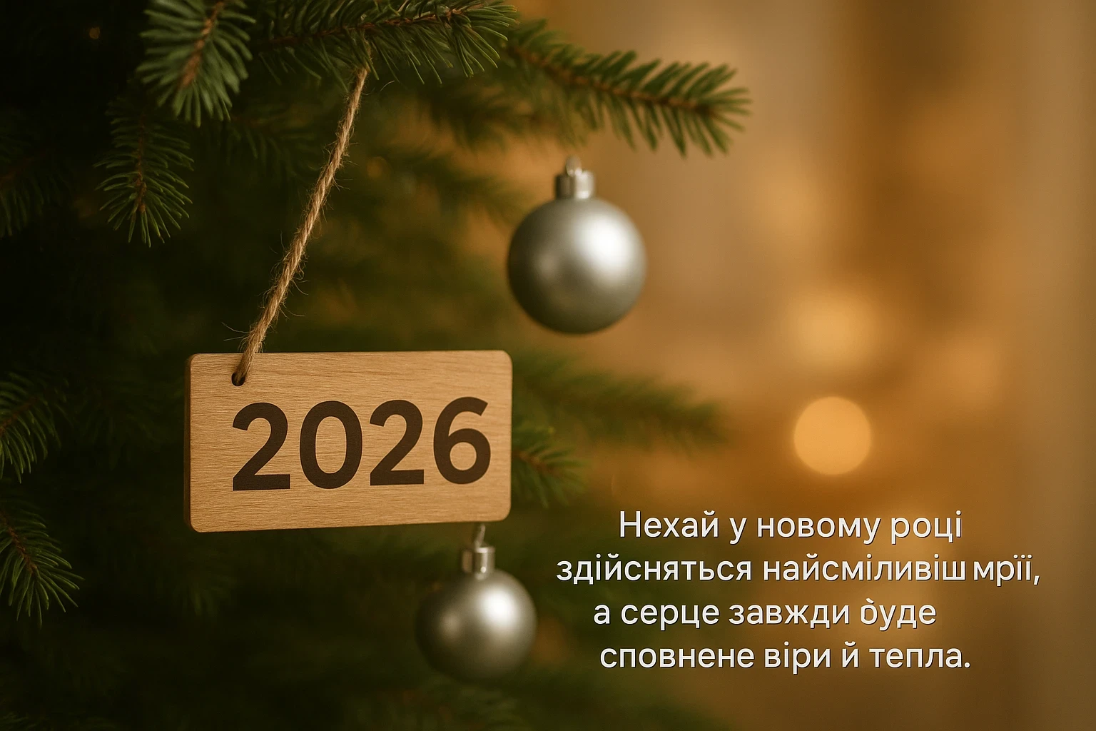 Привітання з прийдешнім новим роком 2026 Привітання з прийдешнім новим роком 2026