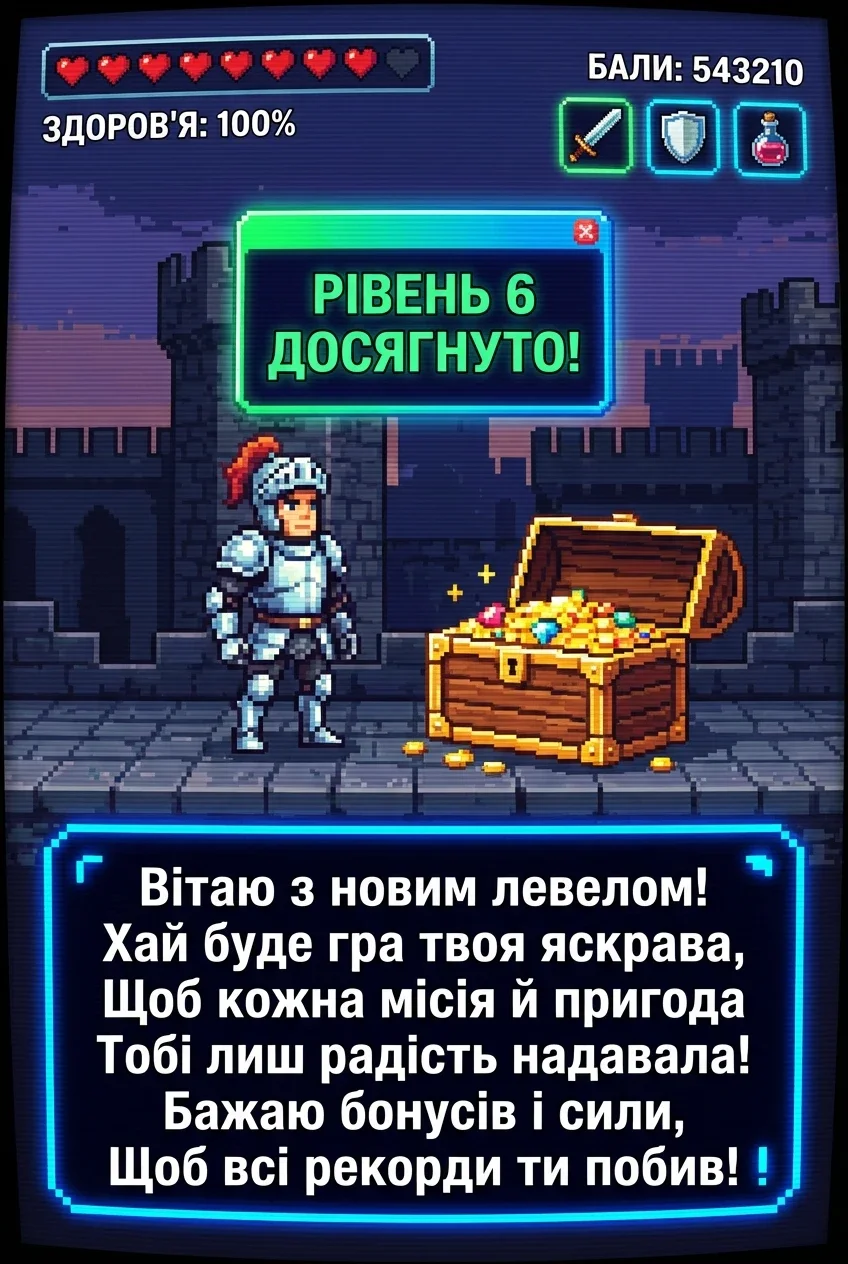 з днем народження 6 років хлопчику