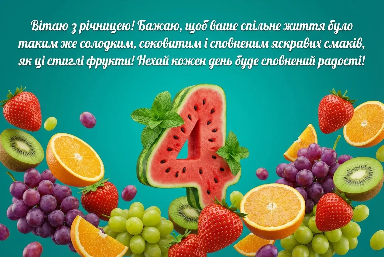 гарні привітання 4 роки весілля картинки гарні привітання 4 роки весілля картинки
