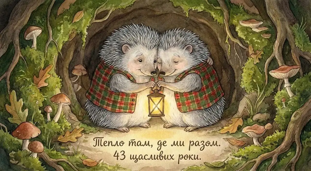 43 роки весілля привітання: добірка теплих побажань