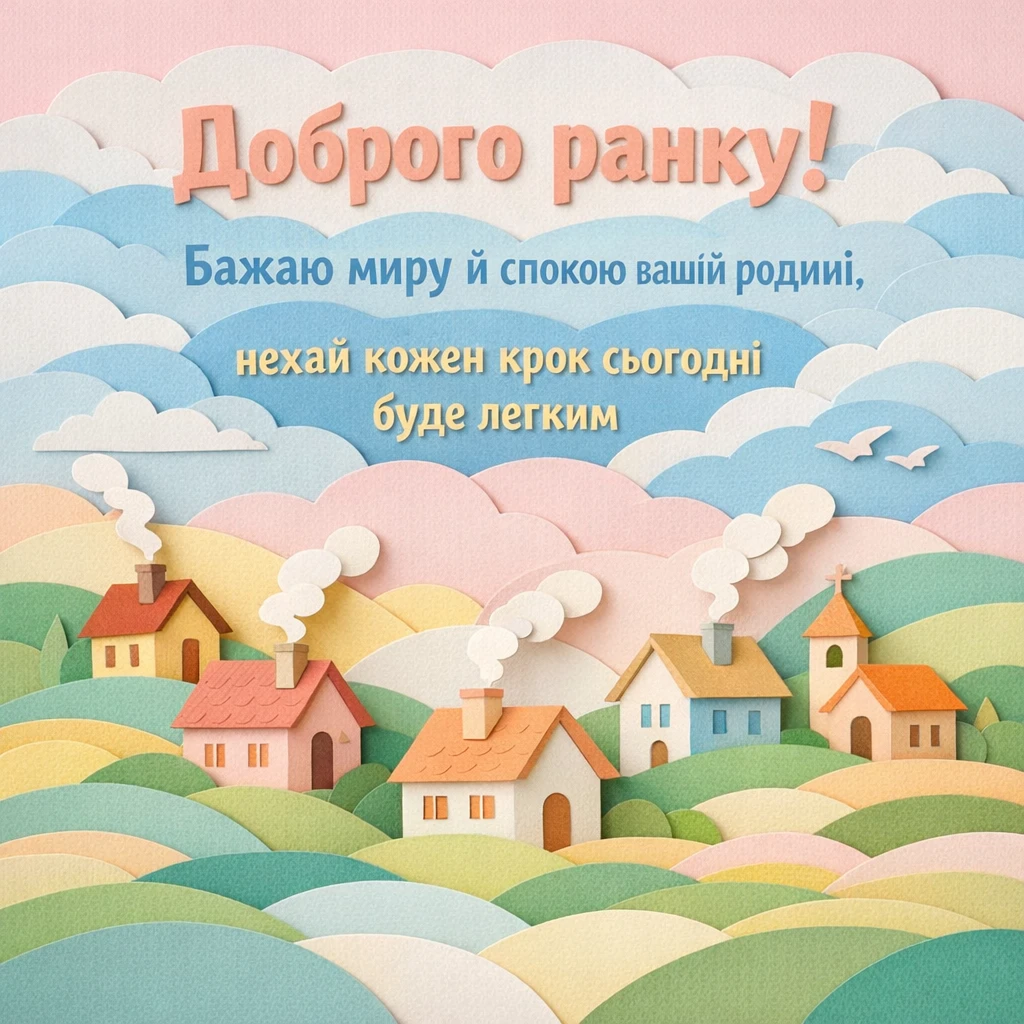 Доброго ранку: душевні побажання та красиві листівки для гарного настрою