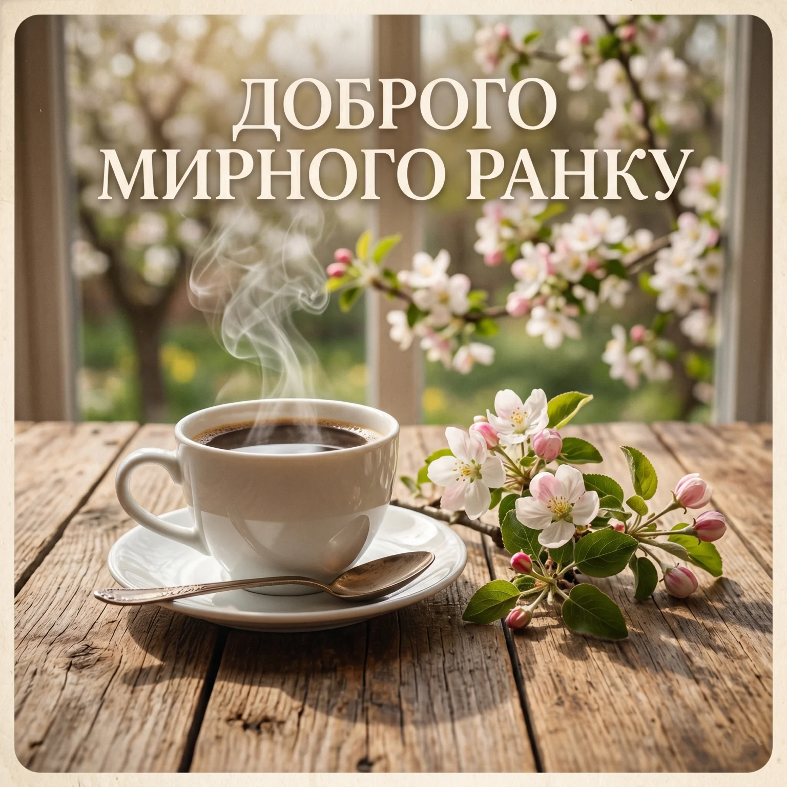 Доброго мирного ранку: душевні картинки та найкращі побажання для початку дня