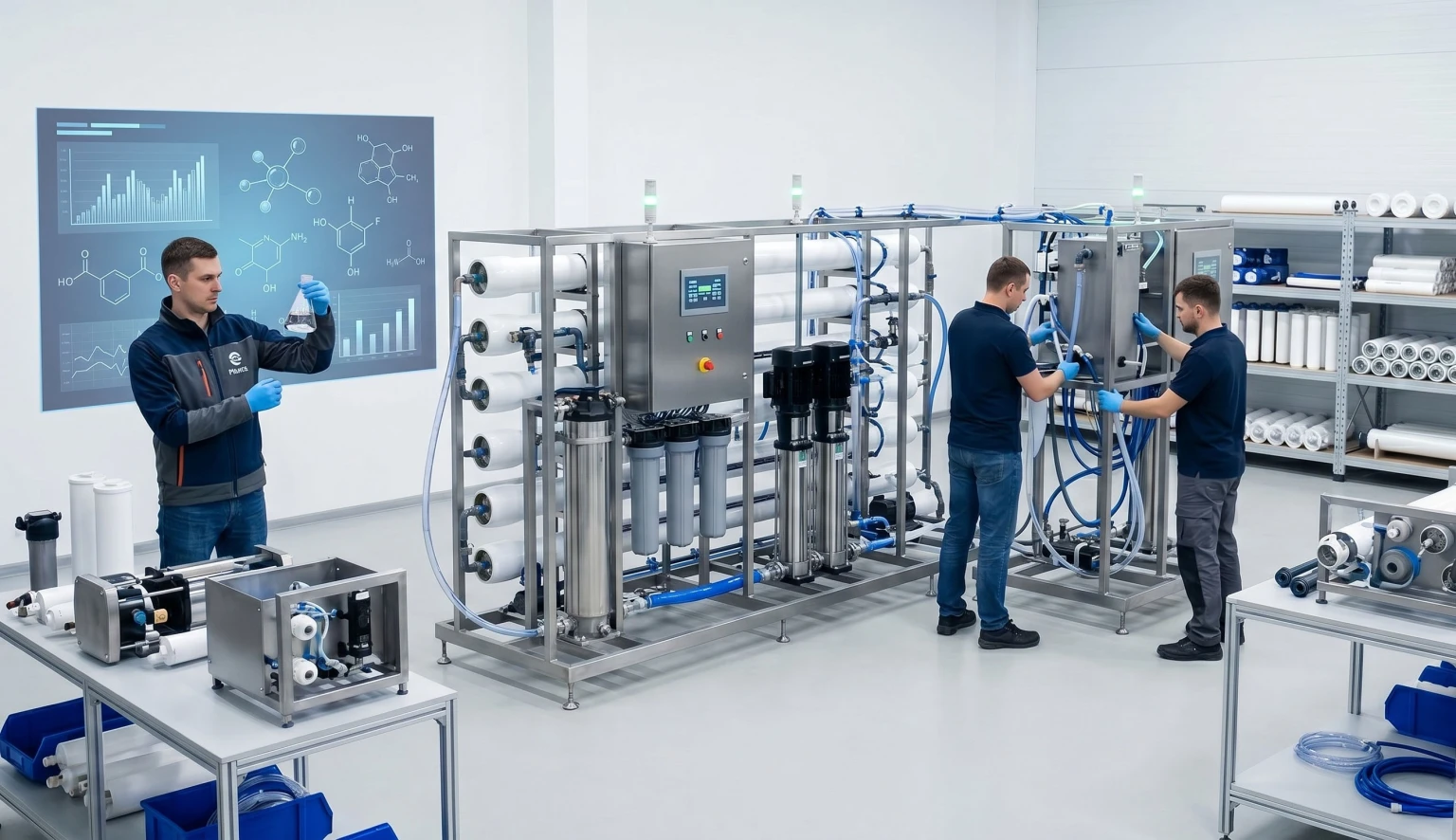 Технології очищення води Flowix: Комплексні інженерні рішення для вашого бізнесу