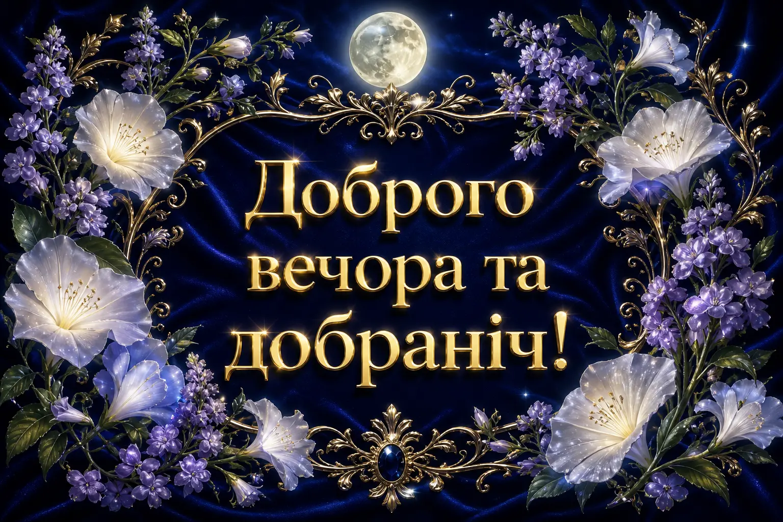 Картинки доброго вечора та добраніч: душевна добірка листівок для затишного настрою