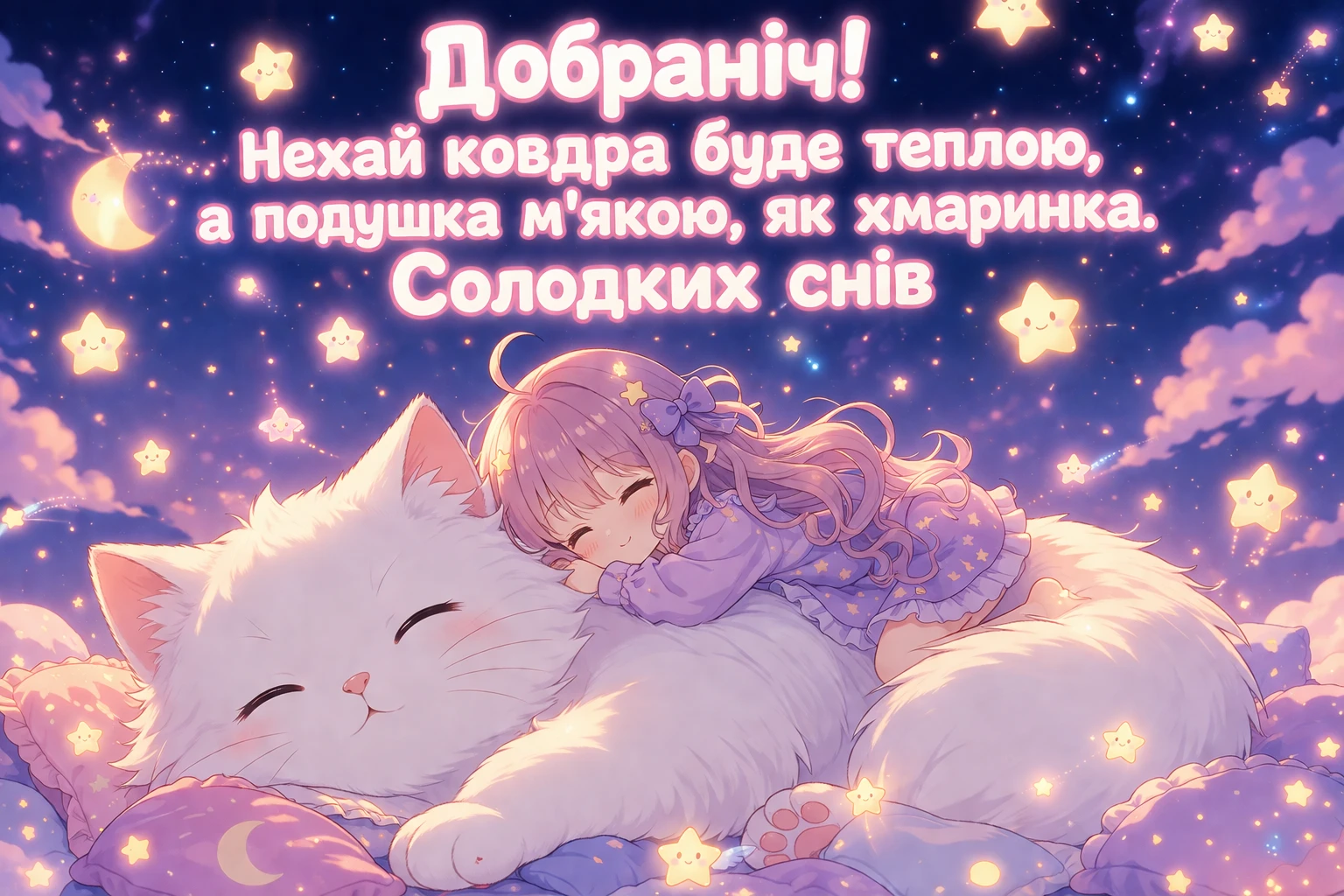 Картинки доброго вечора та добраніч: душевна добірка листівок для затишного настрою