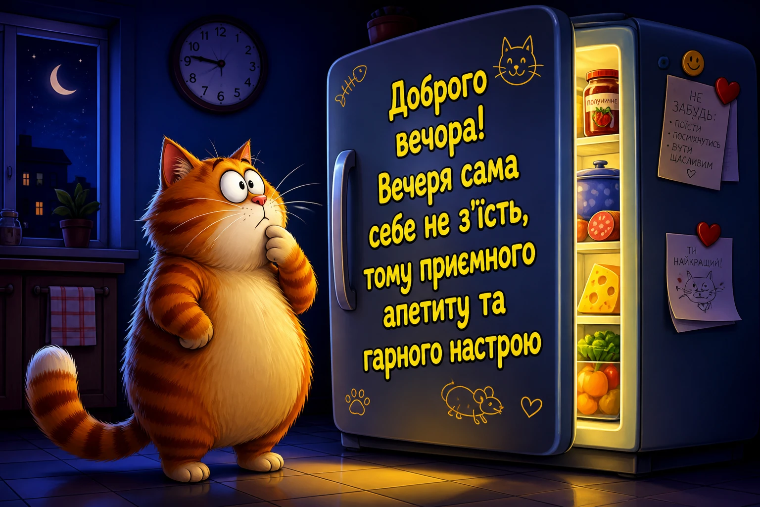 Картинки доброго вечора та добраніч: душевна добірка листівок для затишного настрою