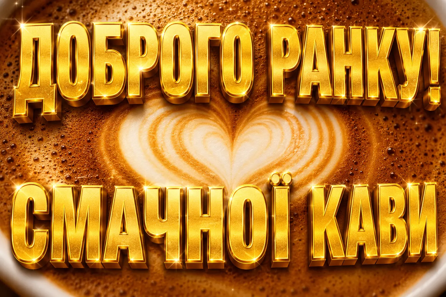 Красиві листівки з доброго ранку та кавою для натхненного початку дня