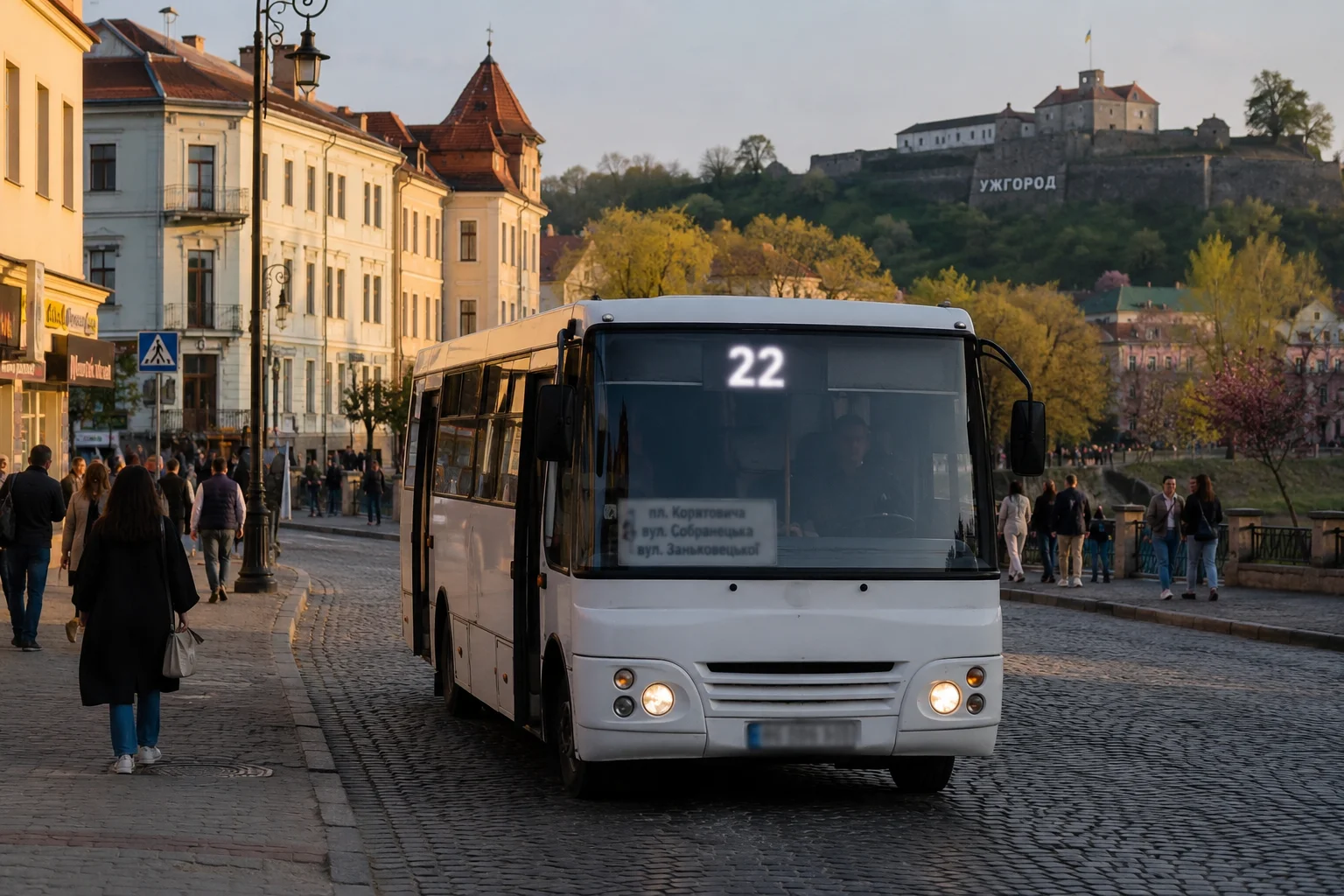 Автобус 22 Ужгород