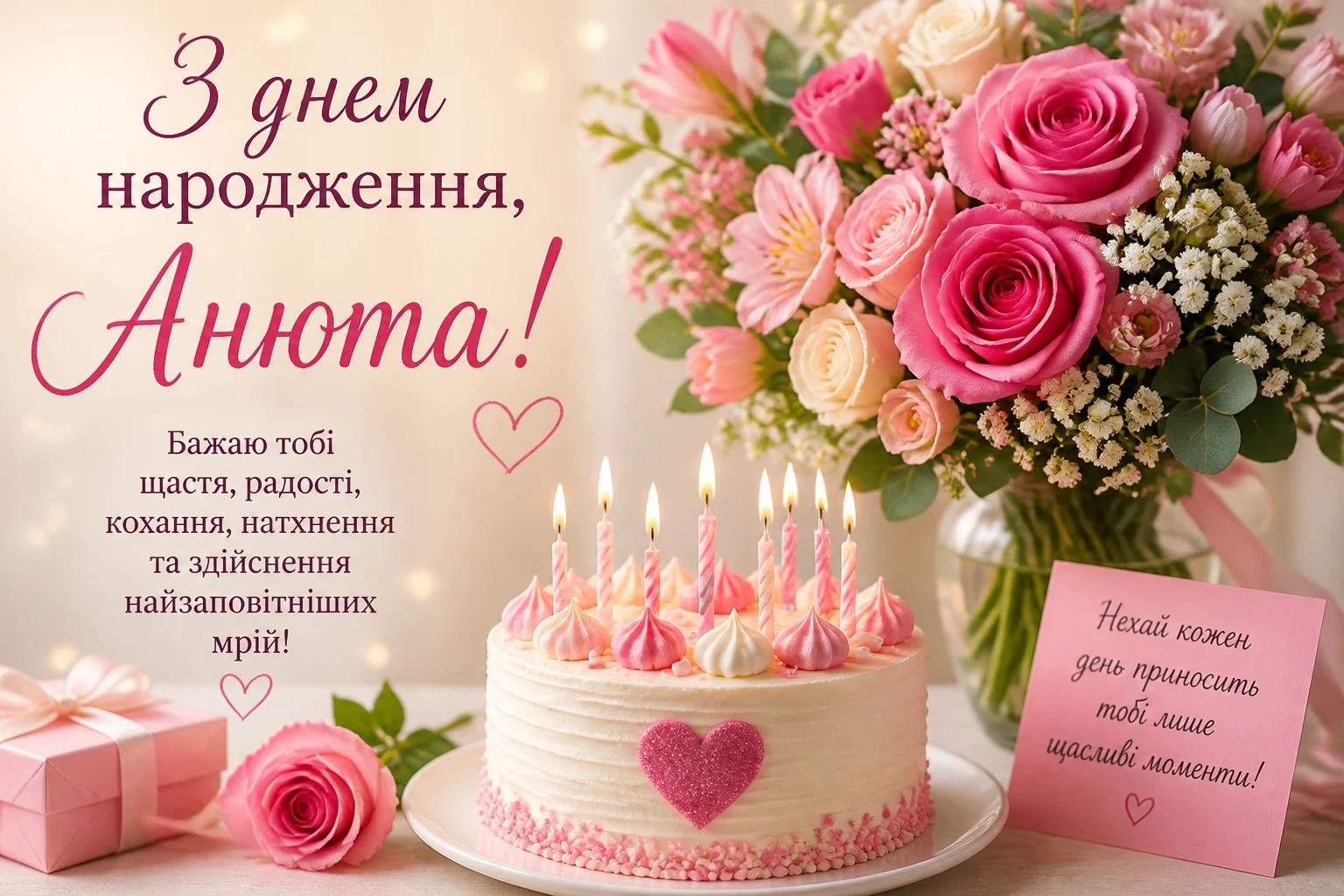 З днем народження, Анюта