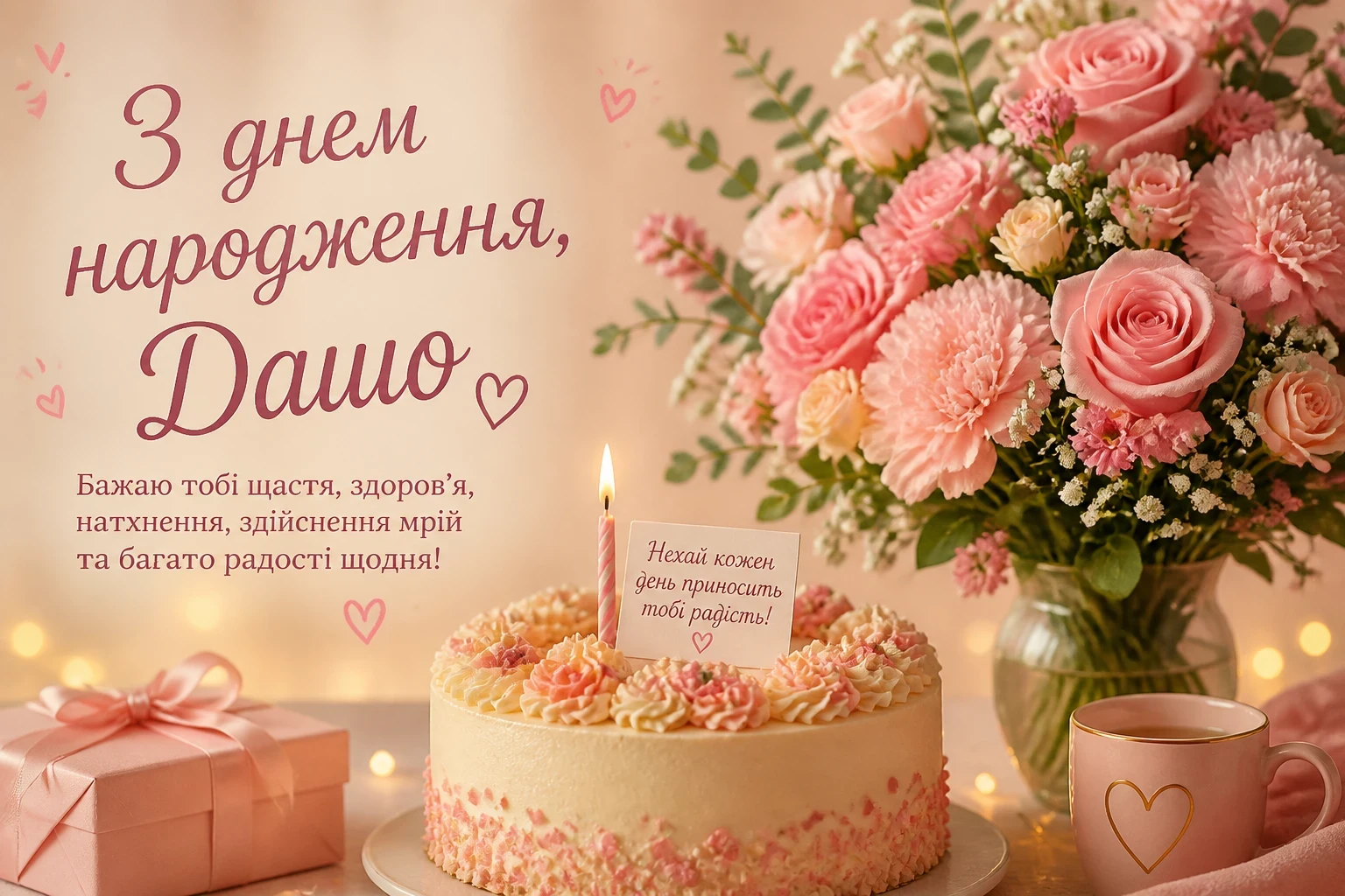 З днем народження, Дашо
