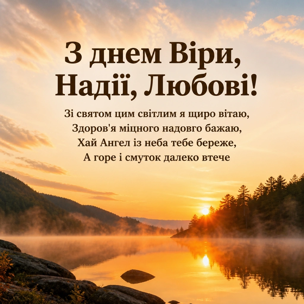 віра надія любов