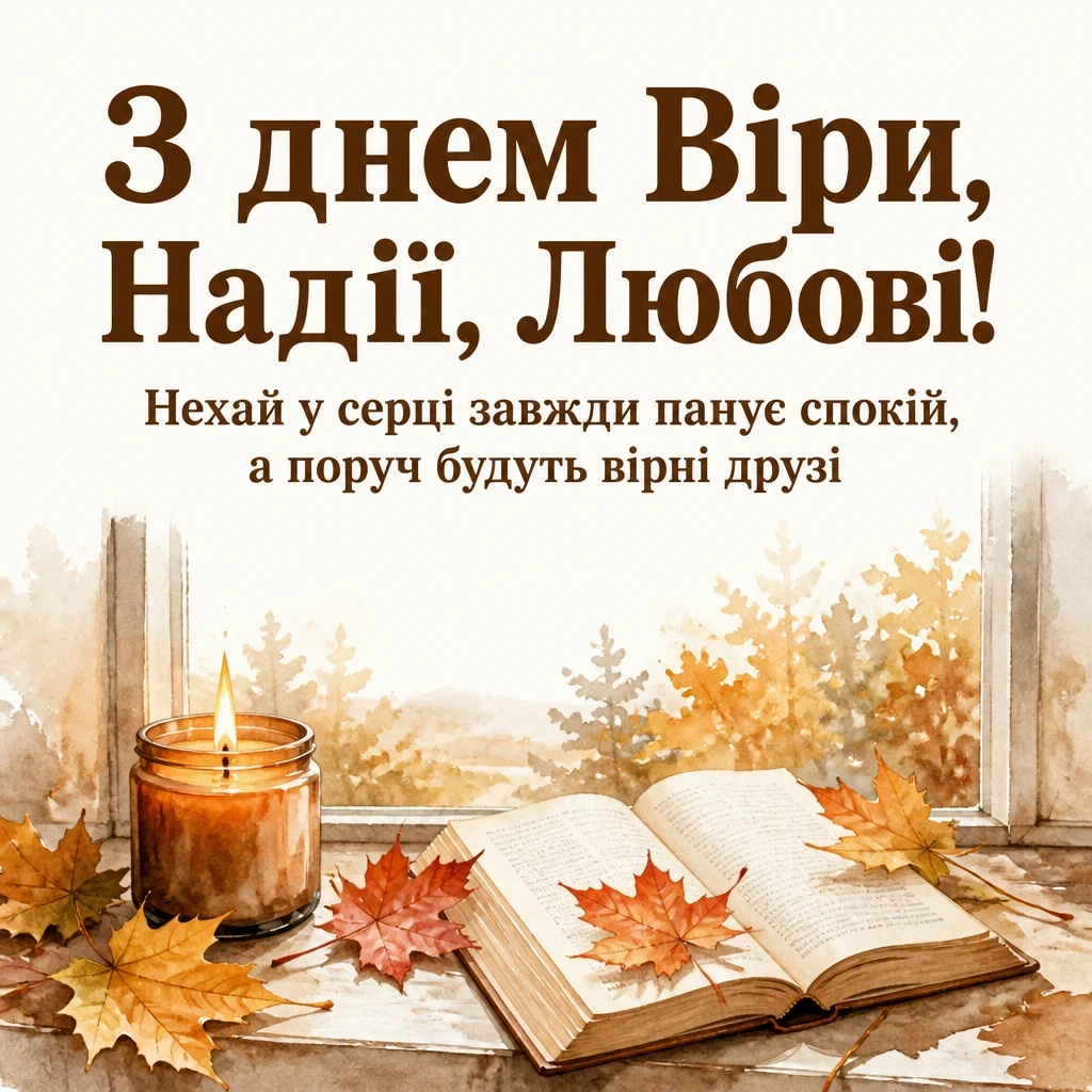 віра надія любов