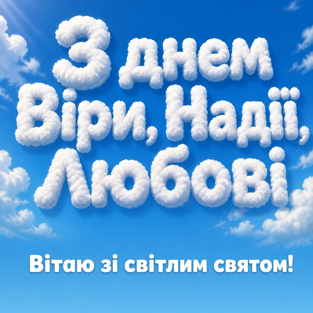 віра надія любов