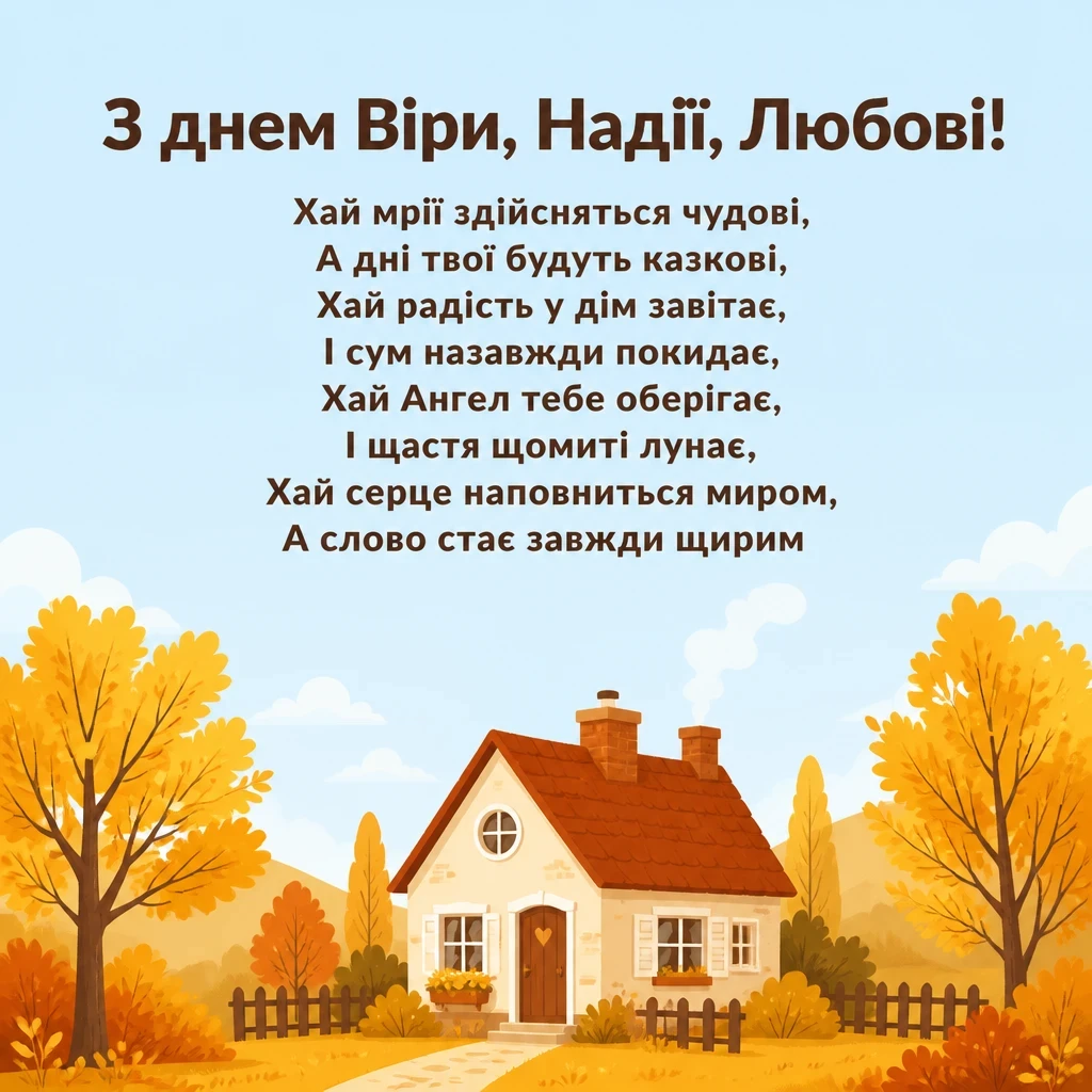 віра надія любов
