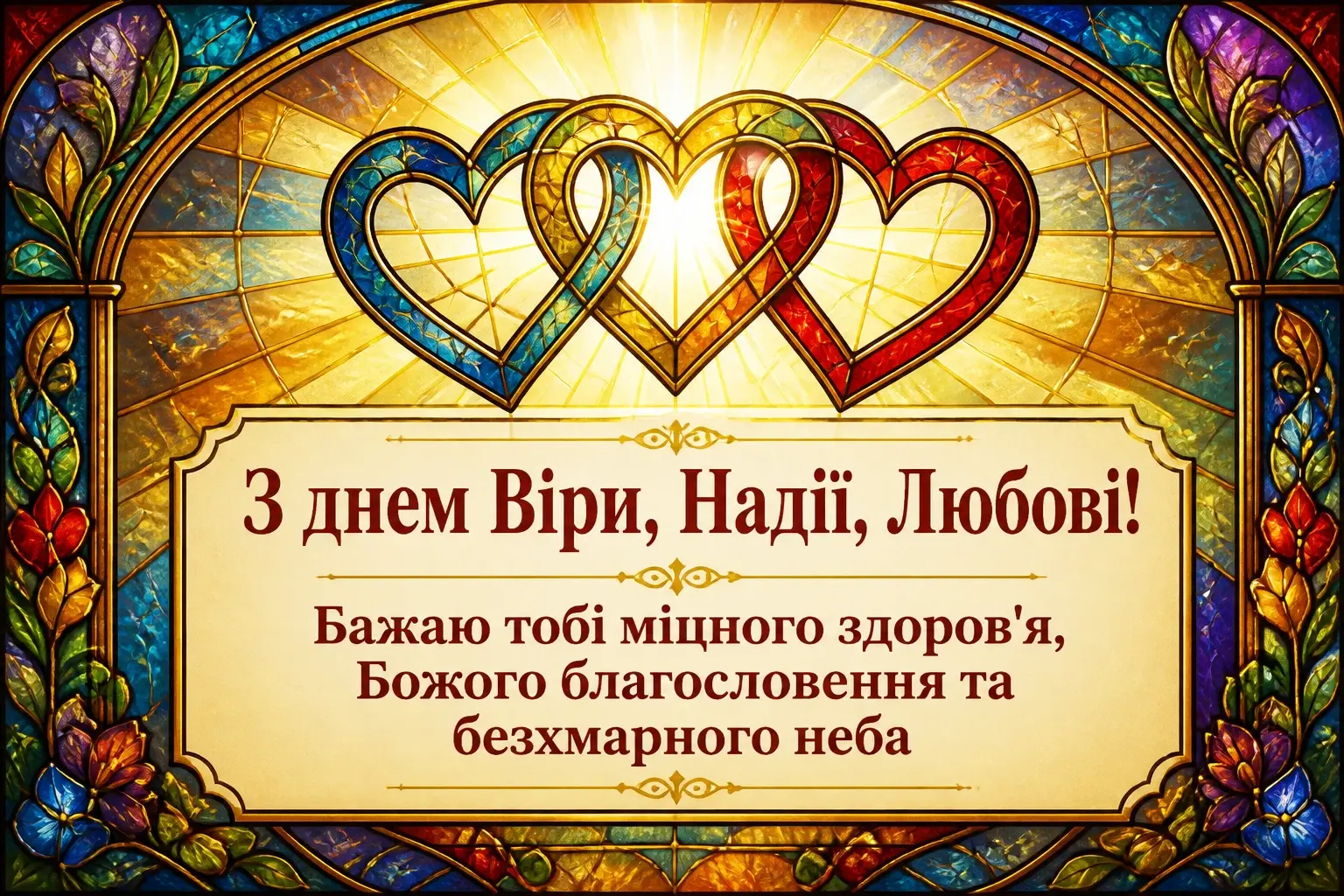 віра надія любов
