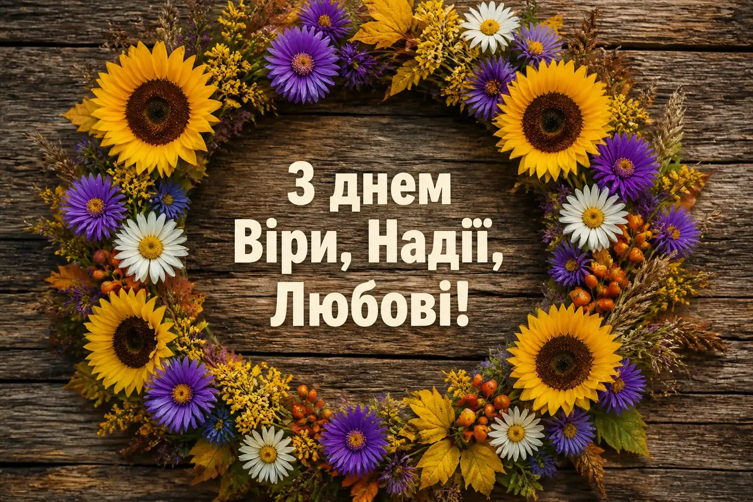 віра надія любов