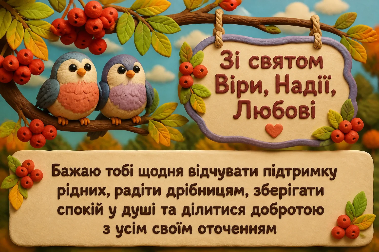 віра надія любов