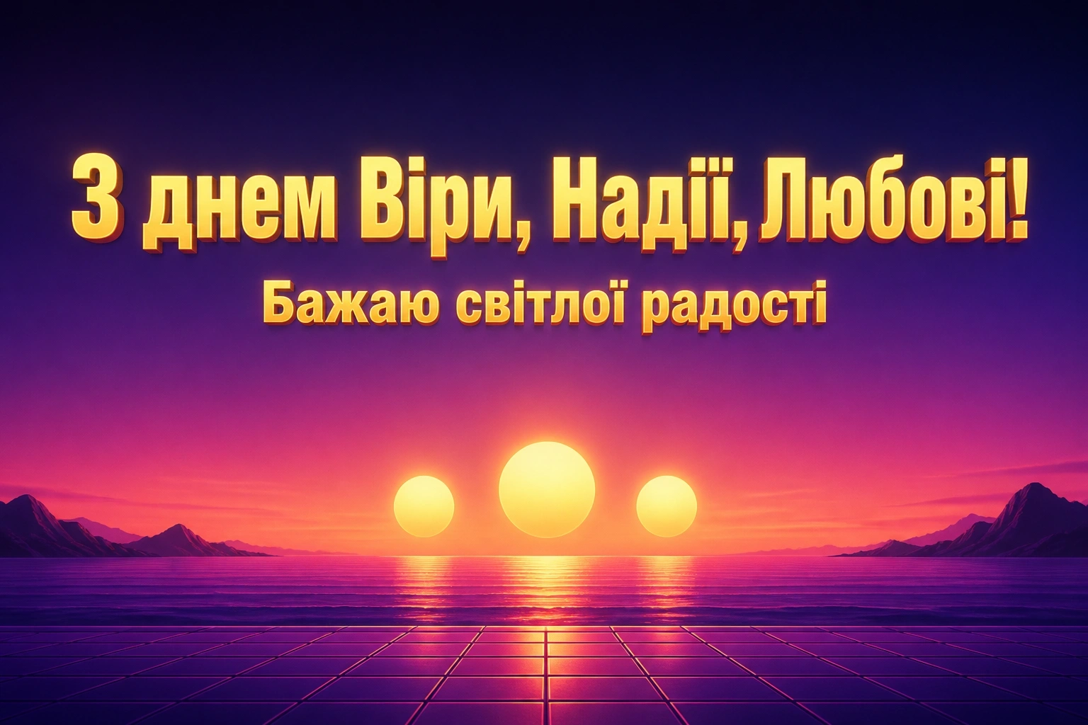 віра надія любов