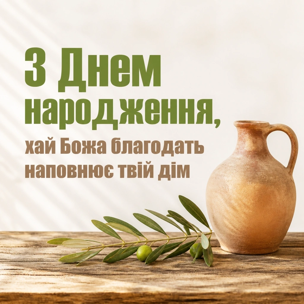 божі привітання з днем народження