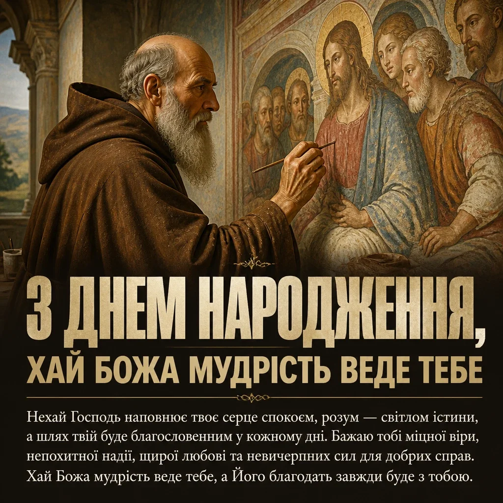 божі привітання з днем народження