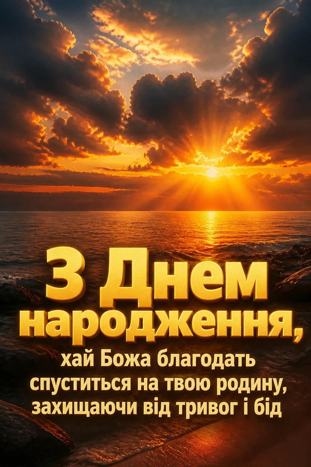 божі привітання з днем народження