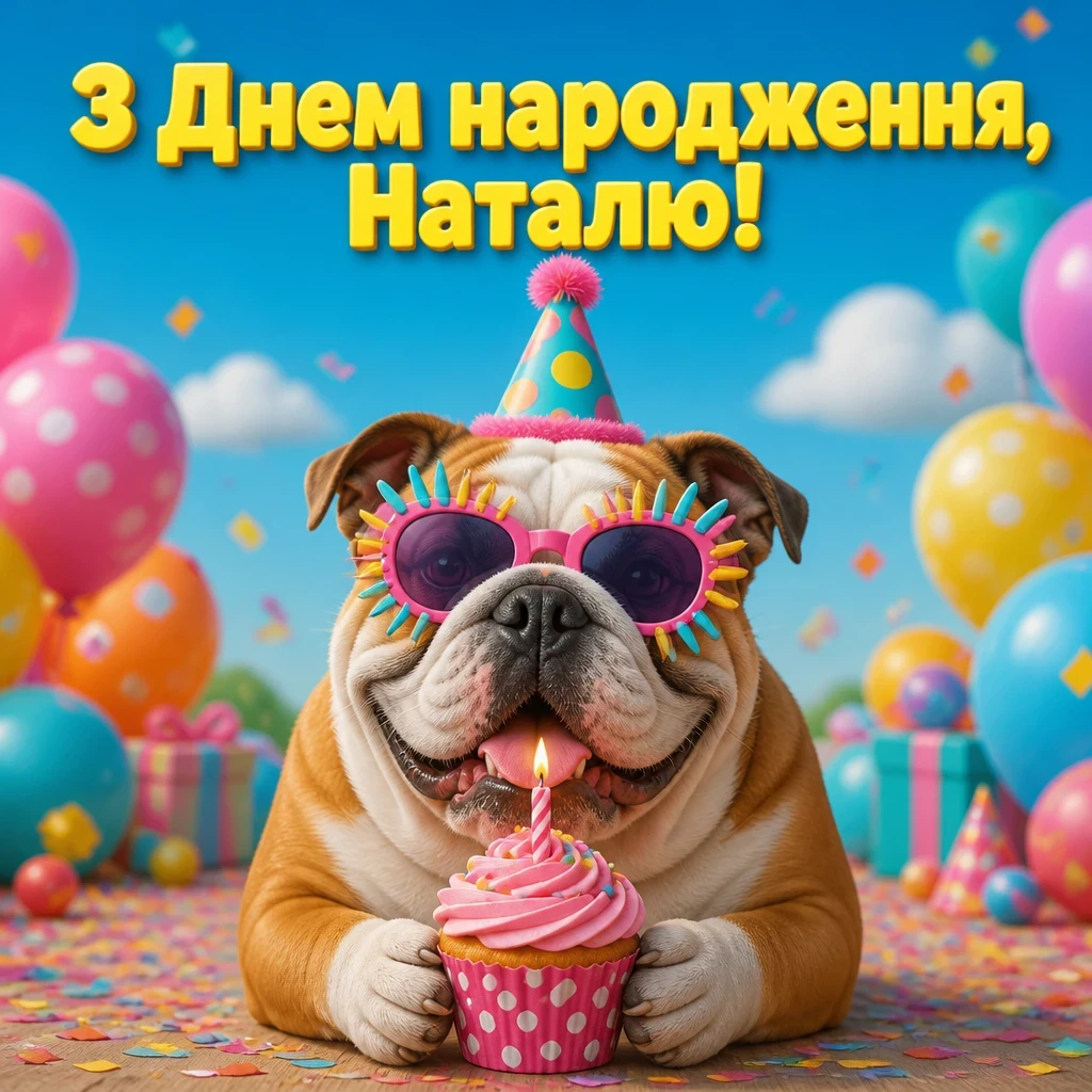 з днем народження наталія