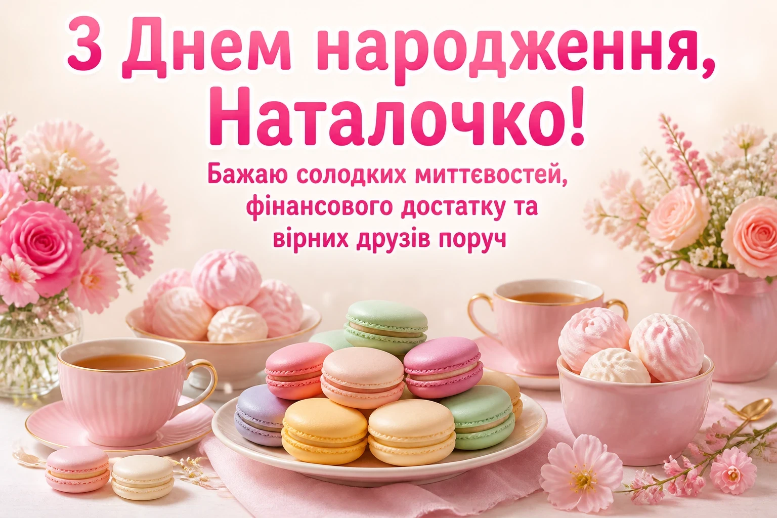 з днем народження наталія