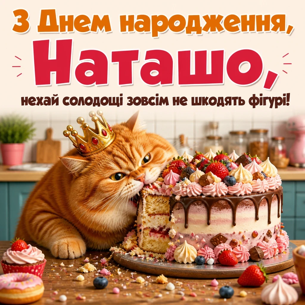 з днем народження наташа