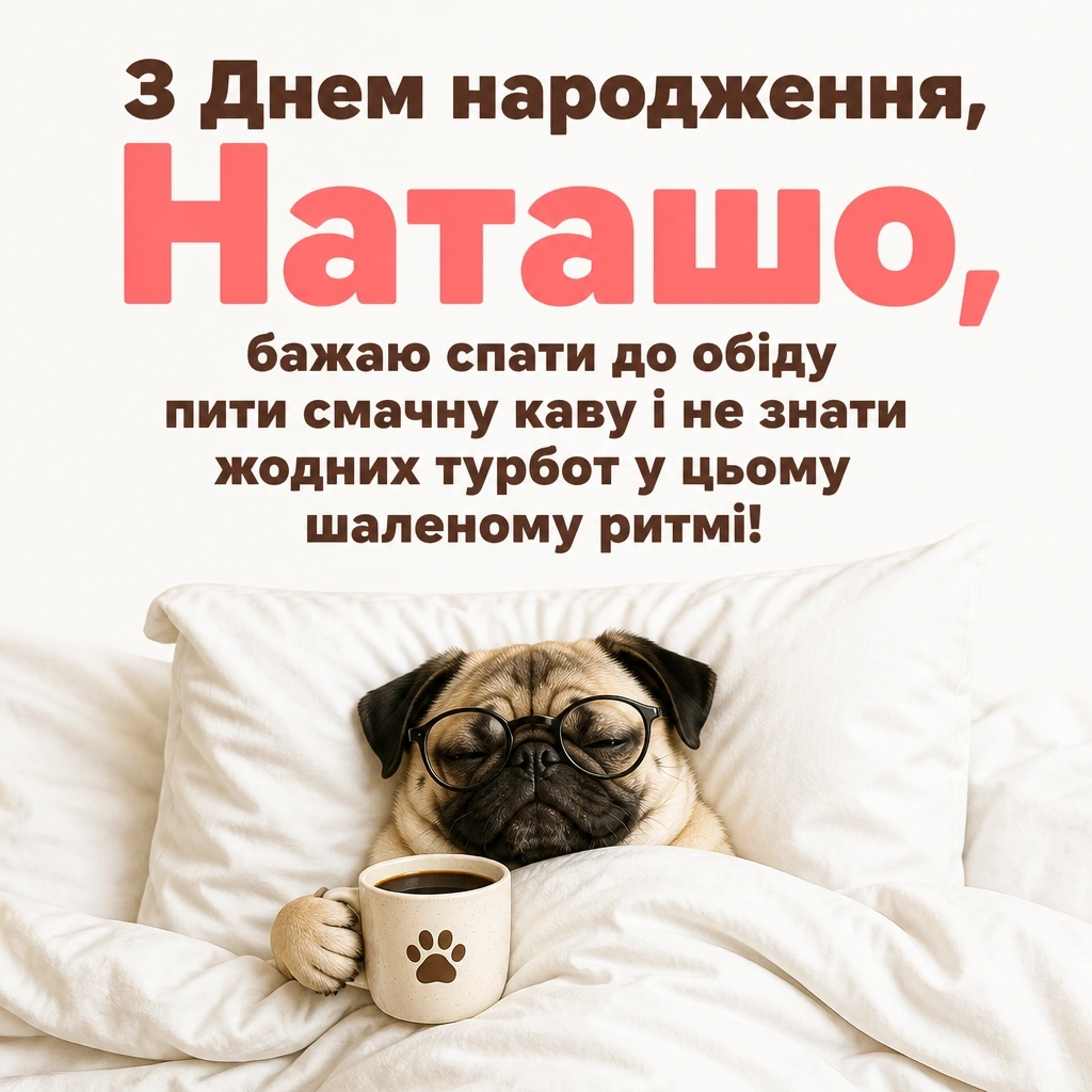 з днем народження наташа
