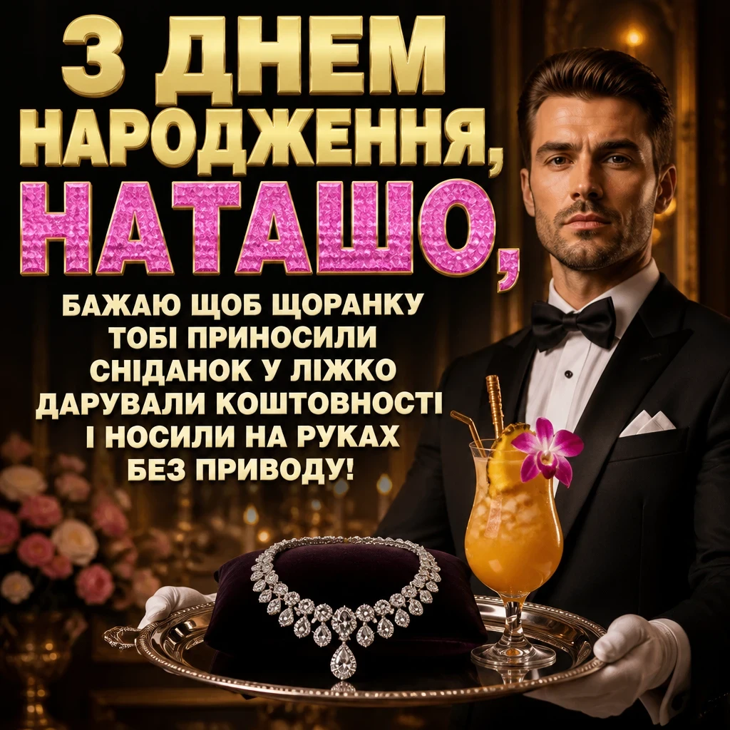 з днем народження наташа