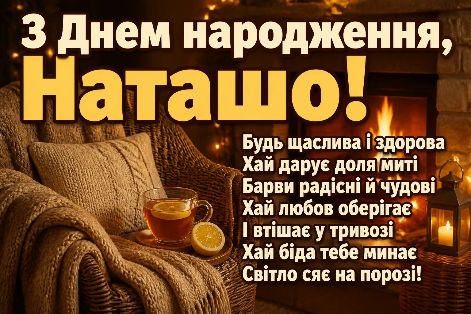 з днем народження наташа